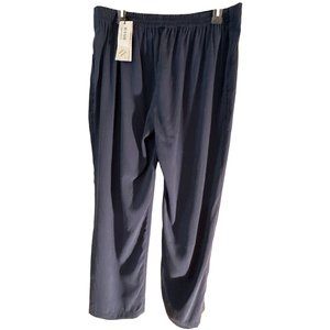 NWT Ladies Gray Pants Waist Size 32 by Hanh Cotton/Polyester Blend